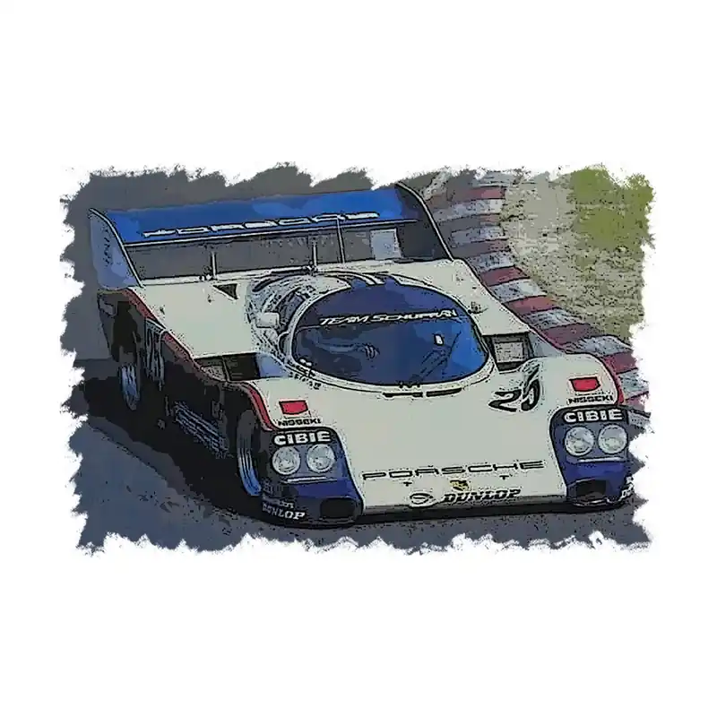 Tijdelijk Beschikbaar Porsche 962C "Team Schuppan" No.25 1/43 Make Up Vision