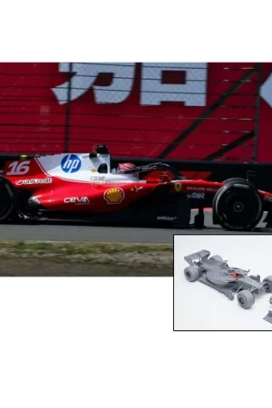 Gratis Retour Ferrari SF26 F1 Chinese Grand Prix Leclerc (4th position) 1/18 BBR