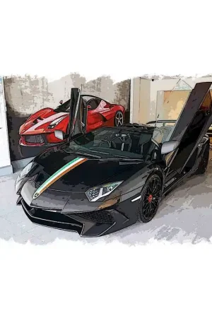 Lamborghini Aventador LP750-4 Superveloce Roadster 2015 1/18 Make Up Eidolon Koopje