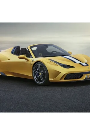 Aanbieding Ferrari 458 Speciale A (Giallo Tristrato) 1/12 Looksmart