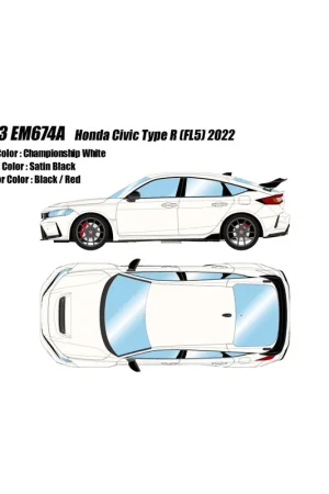 Honda Civic Type R (FL5) 2022 1/43 Make Up Eidolon Must-Have