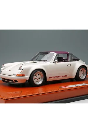 Singer 911 (964) Targa (Ivory White) 1/18 Make Up Eidolon Meest Verkocht
