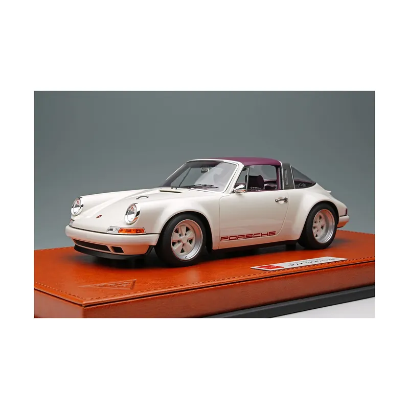 Singer 911 (964) Targa (Ivory White) 1/18 Make Up Eidolon Meest Verkocht