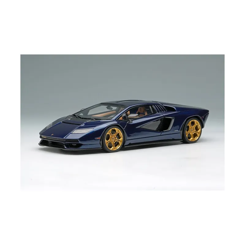 Flitsaanbieding Lamborghini Countach LPI800-4 2022 (Blu Acapulco) 1/43 Make Up Eidolon