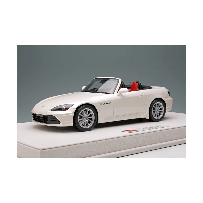 Honda S2000 20th Anniversary (AP2) 2020 (Platinum White Pearl) 1/18 Make Up EIDOLON Lage Kosten
