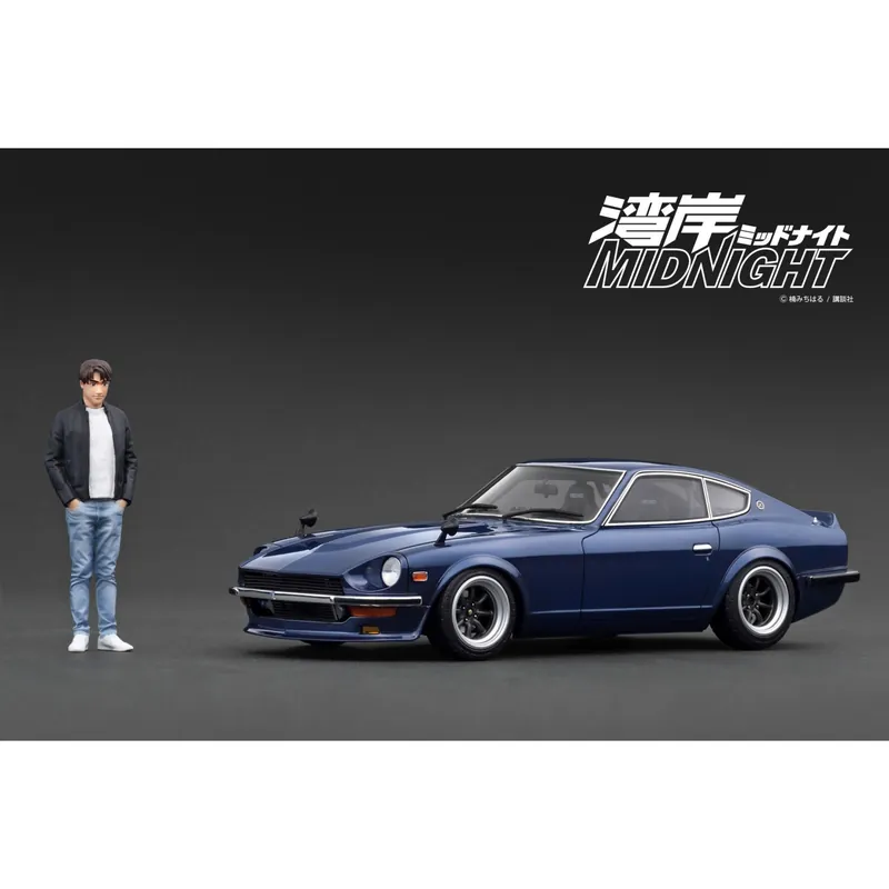 Laatste Kans Nissan Fairlady Z (S30) Midnight Devil‘s Z 1/18 Ignition Model
