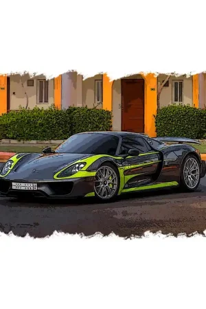Porsche 918 Spyder Weissach Package 2011 (Meteor Grey) 1/43 Make Up Eidolon Op = Op