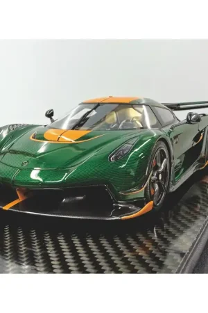 Koenigsegg Jesko (Green Tinted Carbon) 1/18 FrontiArt Flitsaanbieding