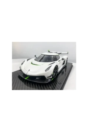 Aanbieding Koenigsegg Jesko (Crystal White) 1/18 FrontiArt