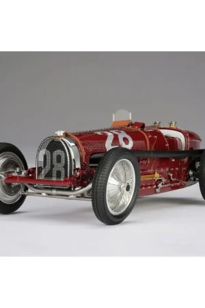 Exclusieve Aanbieding Bugatti Type 59 - 1934 Monaco GP - Nuvolari 1/18 Amalgam