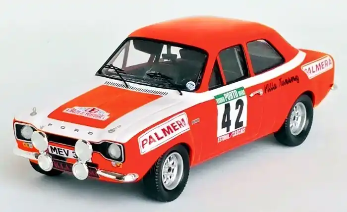 Ford Escort MKI 42 Villa Tuning Rally WM Rally Portugal 1975 - 1 43 - Troféu Tijdelijk Beschikbaar