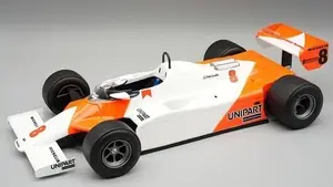 Favoriet McLaren MP4/1B 8 GP Monaco 1982 + Decals - 1 18 - Tecnomodel Mythos