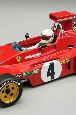Ferrari 312B-73 4 GP Watkins Glen (USA) 1973 + Driver - 1 18 - Tecnomodel Mythos Betrouwbaar