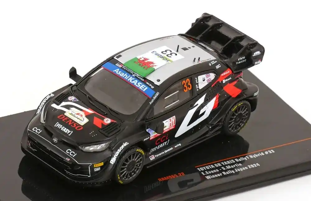 Aanbieding Toyota GR Yaris Rally 1 Hybrid 33 Rally WM Rally Japan 2024 - 1 43 - IXO Models