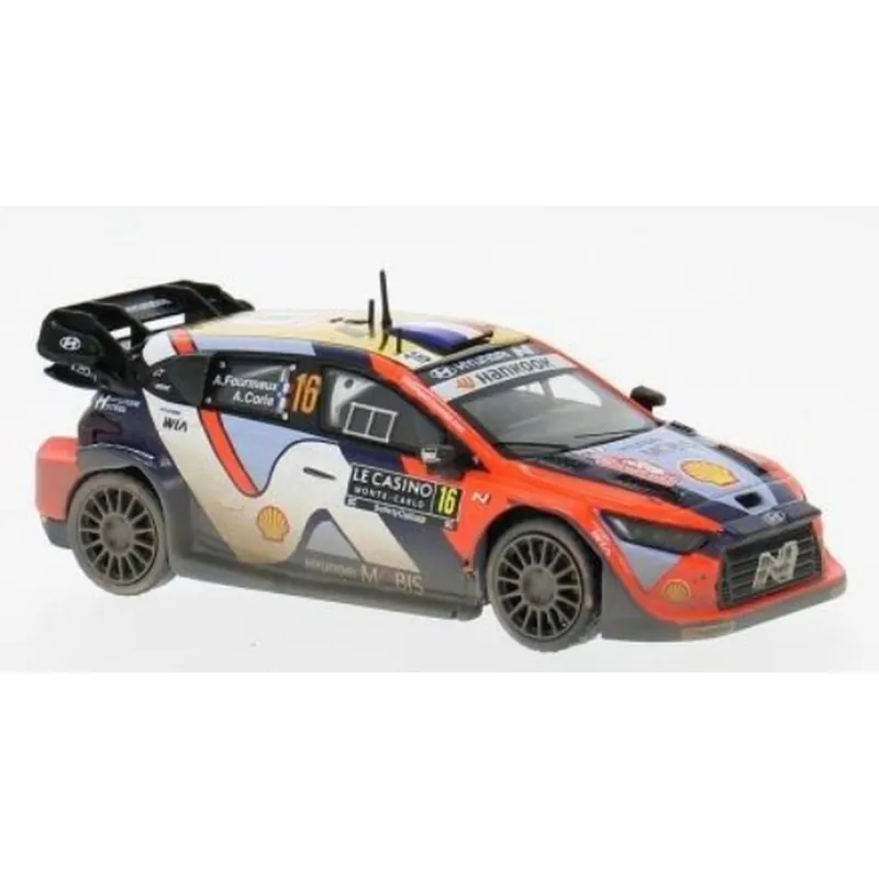 Hyundai i20 N Rally 1 16 WRC Rally Monte Carlo 2025 (Dirty Version) - 1 43 - IXO Models Exclusieve Aanbieding