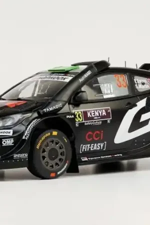 Weekendaanbieding Toyota GR Yaris Rally1 33 Winner Safari Rally Kenia 2025 - 1 18 - IXO Models