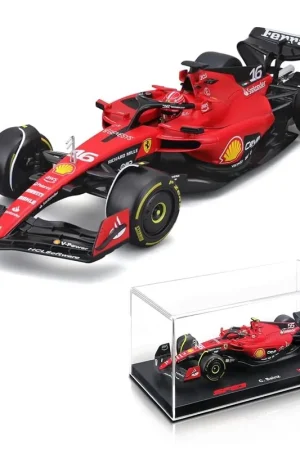 Ferrari SF-23 F1 16 2023 (C.Leclerc) + Showcase - 1 24 - Bburago Weekendaanbieding