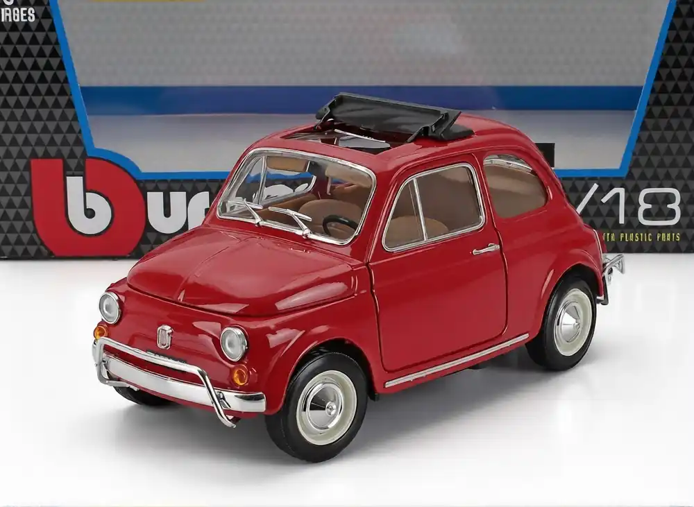 Betaalbaar Fiat 500L Open Roof 1968 - 1 18 - Bburago