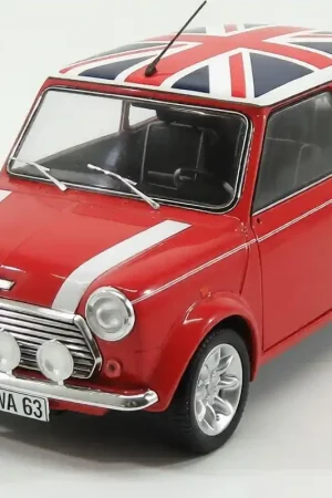 Exclusieve Aanbieding Mini Cooper Sport 1300 1997 (+ Union Jack Roof) - 1 18 - Solido