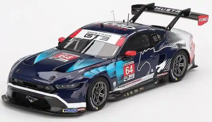 Ford Mustang GT3 5.4L V8 64 Team Multimac Motorsport Imsa 24H Daytona 2024 - 1 43 - TrueScale Miniatures Op = Op