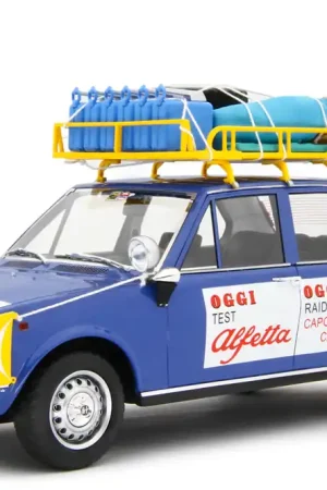 Alfa Romeo Alfetta 1.8 Journey Cape North Norway- Cape South South Africa 1973 - 1 18 - Laudoracing - Model Laatste Kans