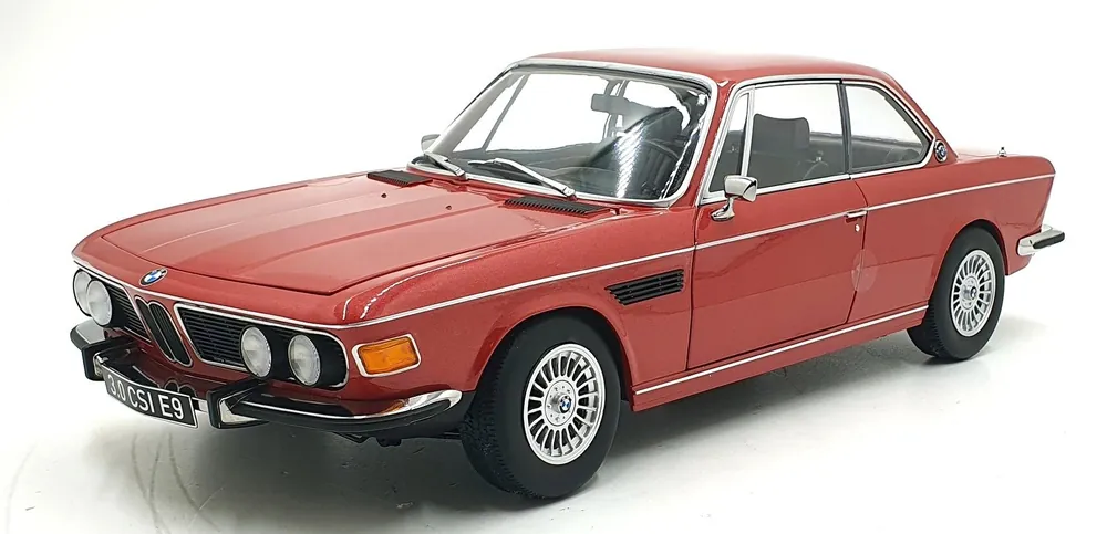 Alleen Vandaag BMW 3.0 CSi E9 Coupe 1971 + Alpina Rims - 1 12 - KK Scale