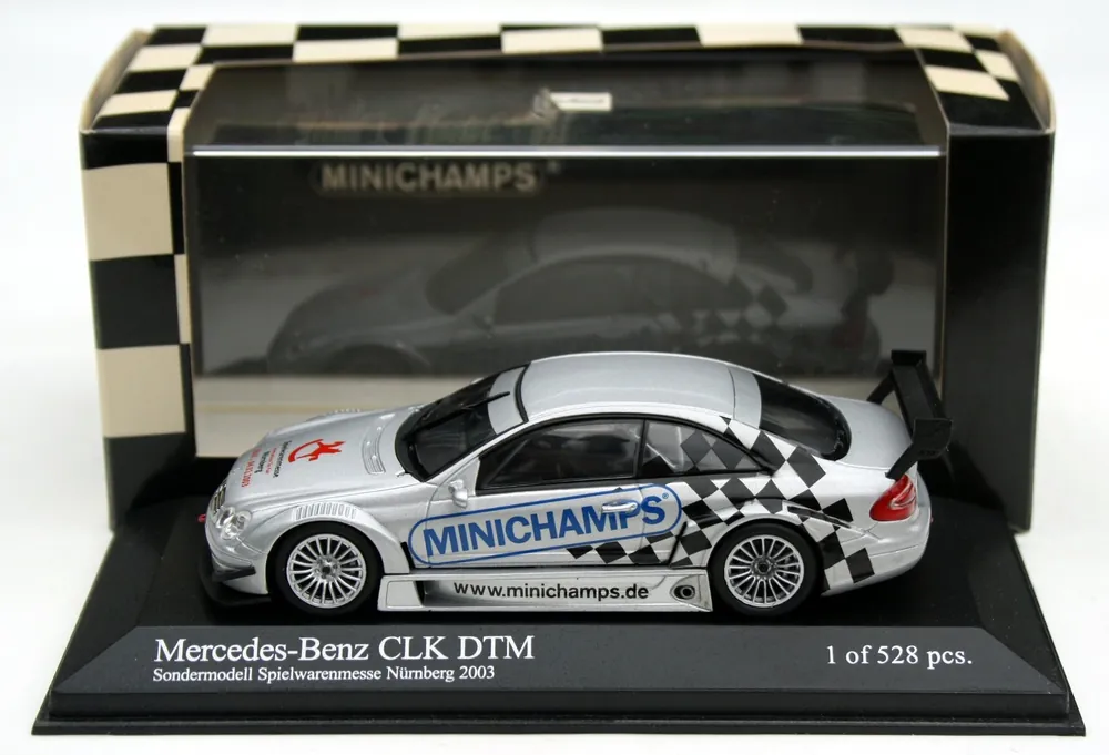 Exclusieve Aanbieding Mercedes-Benz CLK DTM Spielwarenmesse Nürnberg 2003 - 1 43 - Minichamps