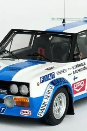 Fiat 131 Abarth 18 4th 1000 Lakes Rally (Finland) 1979 - 1 43 - Troféu Flitsaanbieding