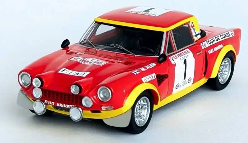 Laatste Kans Fiat 124 Abarth 1 RallyTour de Corse 1974 - 1 43 - Troféu