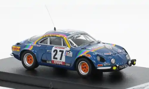 Alpine Renault A110 27 Rally Tour de Corse 1980 - 1 43 - Troféu Gratis Retour