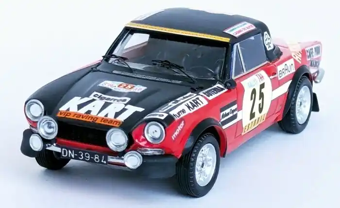 Fiat 124 Sport Spider 2 Rally Portugal 1974 - 1 43 - Troféu Beste Prijs