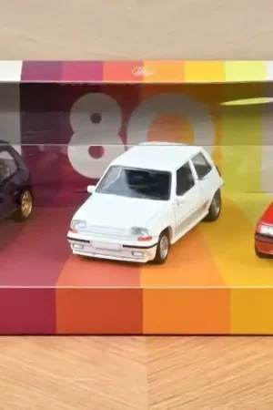 Youngtimers 3x Renault Clio Williams- Renault Super 5 GT Turbo-Peugeot 205 GTi (Gift Box) - 1 43 - Norev Betaalbaar