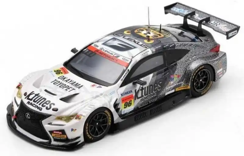 Lexus RC F GT3 96 Team K-Tunes Racing GT300 Super GT 2022 - 1 43 - Spark Hoge Kwaliteit