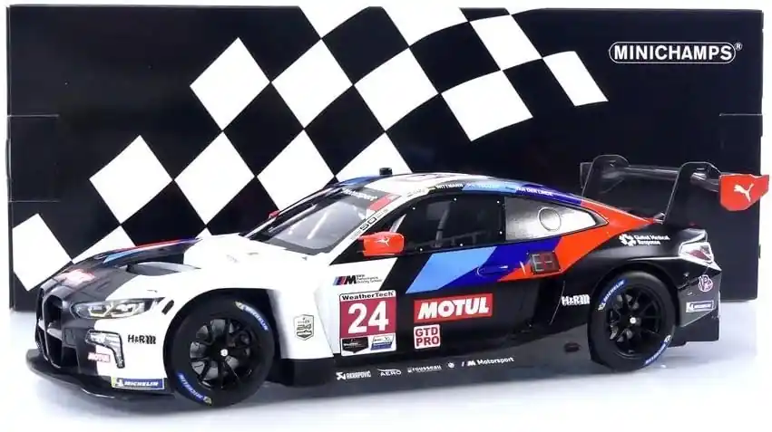 Lage Prijs BMW M4 GT3 GTD Pro BMW M Team RLL 24 IMSA 2022 - 1 18 - Minichamps