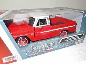 Chevrolet C10 Fleetside Pick-Up 1966 - 1 24 - Motor Max Seizoensaanbieding