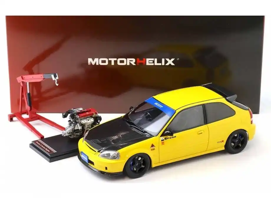 Honda Civic EK9 Type R "Spoon‘ + Engine + Accessories 1999 - 1 18 - MotorHelix Koopje