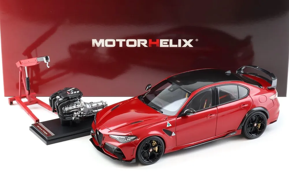 Speciale Aanbieding Alfa Romeo Giulia GTAm + Engine + Accessories 2021 - 1 18 - MotorHelix