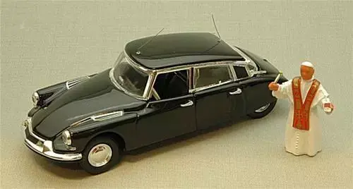 Seizoensaanbieding Citroen DS 19 Prestige 1958 + Figure Pope Giovanni XXIII - 1 43 - Rio