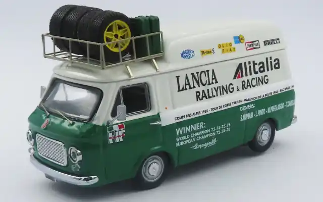 Aanbieding Fiat 238 Van Assistance Rally Team Lancia Alitalia 1977 - 1 43 - Rio