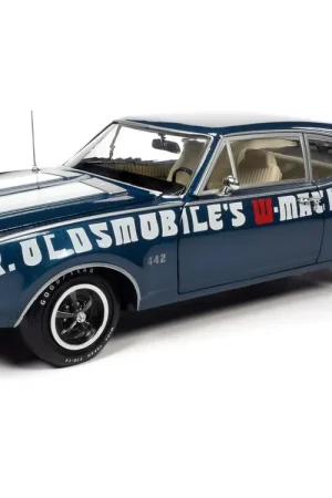 Oldsmobile 442 W-30 1969 - 1 18 - Auto World Aanbieding