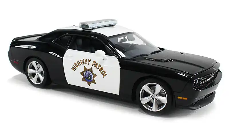 Meest Verkocht Dodge Challenger SRT8 Coupe California Highway Patrol 2009 - 1 18 - ACME