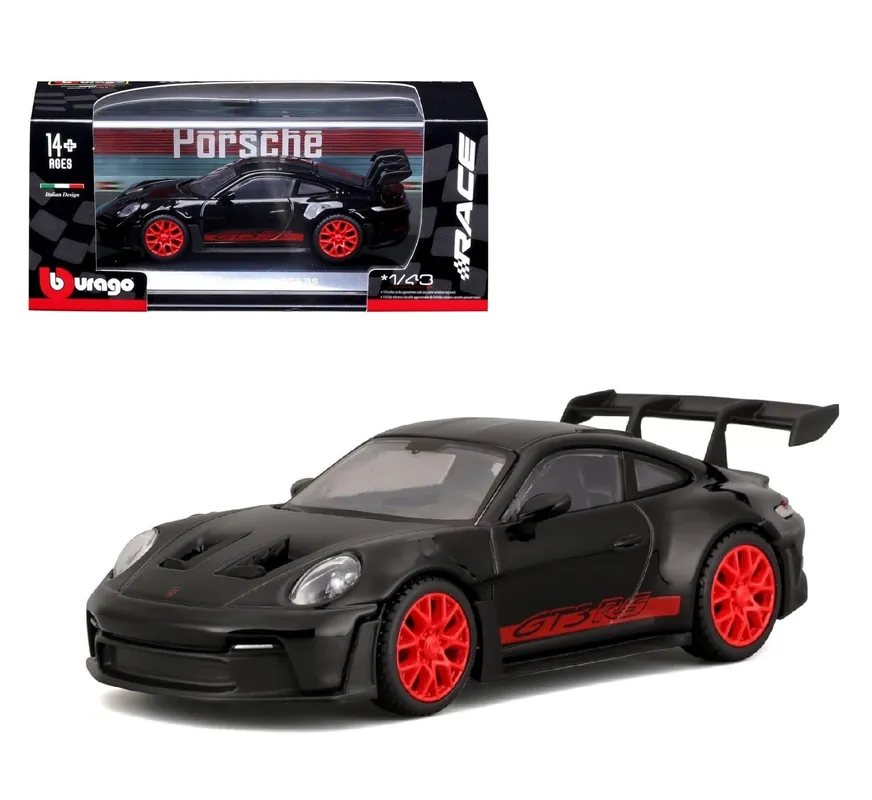 Porsche 911/992 GT3 RS Coupe 2022 + Showcase - 1 43 - Bburago Merkproduct
