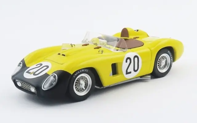 Snelle Levering Ferrari 500TR Spider 20 Team Equipe National Belgium 24H Le Mans 1956 - 1 43 - Art Model