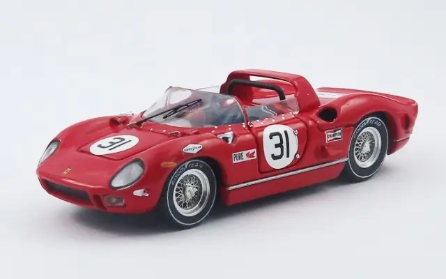 Direct Verzonden Ferrari 330P Spider 31 24H Daytona 1966 - 1 43 - Art Model