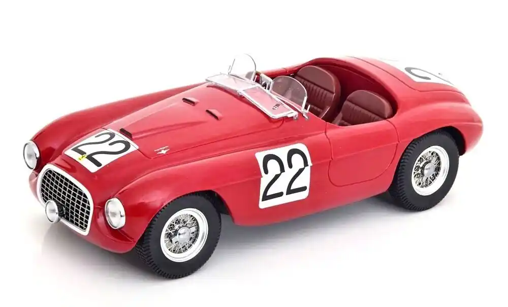Ferrari 166MM Barchetta 2.0L V12 22 Team Peter Mitchell-Thomson Winner 24H Le Mans 1949 - 1 18 - KK Scale Beperkt Aanbod