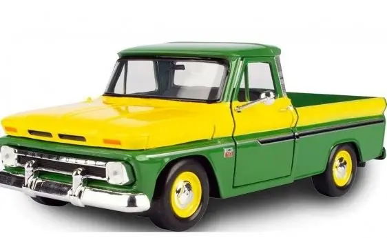 Premium Chevrolet C10 Fleetside Pick-Up 1966 - 1 24 - Motor Max