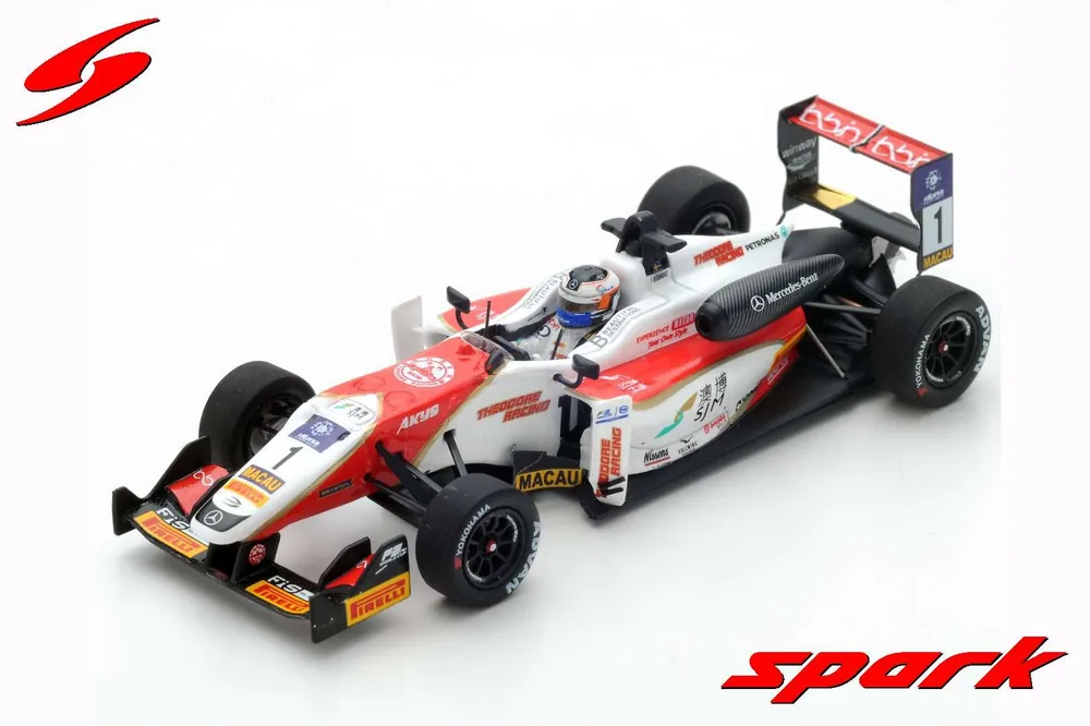 Dallara F3 1Theodore Racing by Prema 2nd GP Macau 2016 - 1 43 - Spark Betrouwbaar