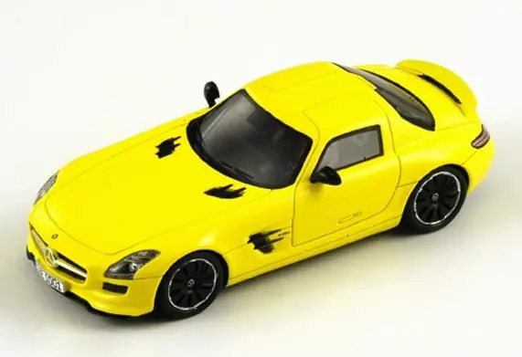 Rechtstreeks Van De Fabrikant Mercedes-Benz SLS AMG E-Cell 2010 - 1 43 - Spark