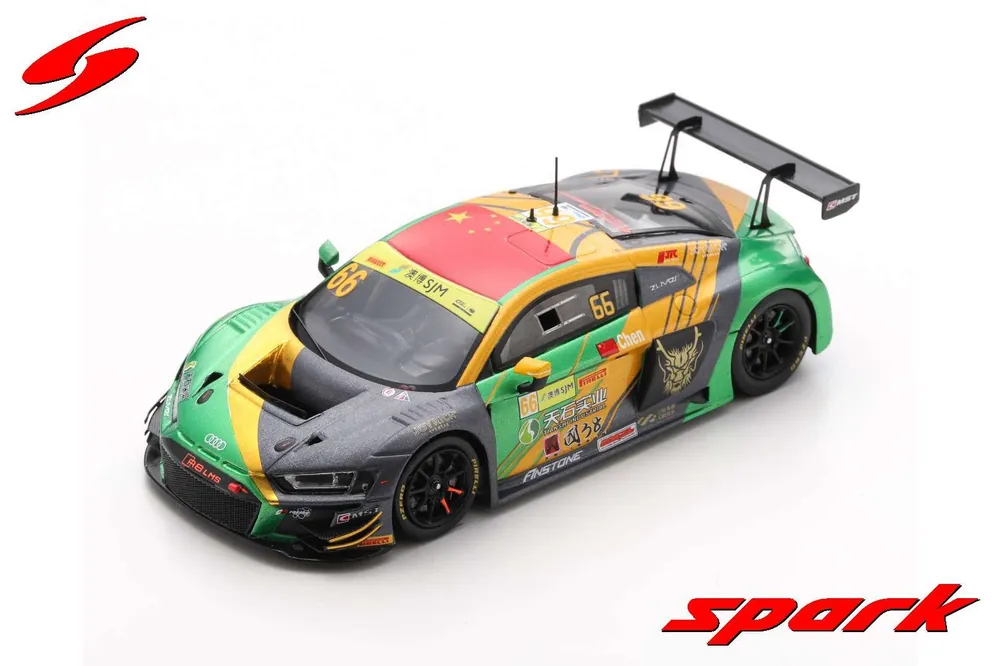 Audi R8 LMS 66 Audi Sport Asia Team TSRT FIA GT World Cup Macau 2019 - 1 43 - Spark Veilige Betaling
