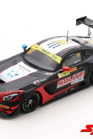 Premium Mercedes-Benz AMG GT3 97 Solite Indigo Racing FIA GT World Cup Macau 2019 - 1 43 - Spark